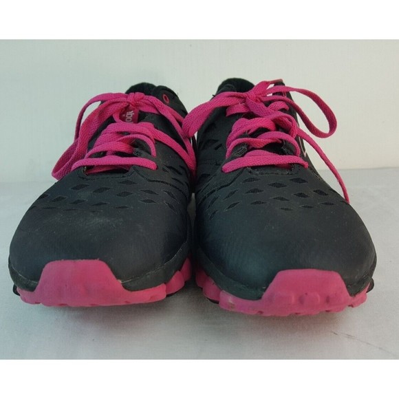 Reebok Women's Size 8 RealFlex Fusion TR 3.0 Running Shoe,Black/Pink V4626 - Picture 3 of 8